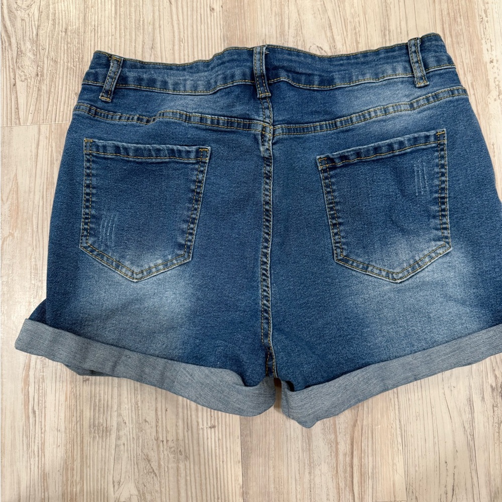 Denim Blue Women's Shorts